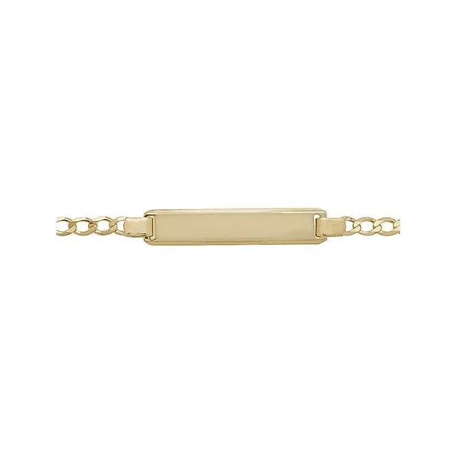 9ct Gold Baby ID Bracelet BR126