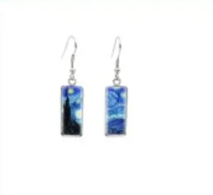 A Starry Night Hook Earrings