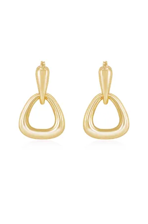 Baby Double Dangle Hoop Earrings