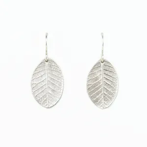 Blueridge Smokebush Leaf Earrings