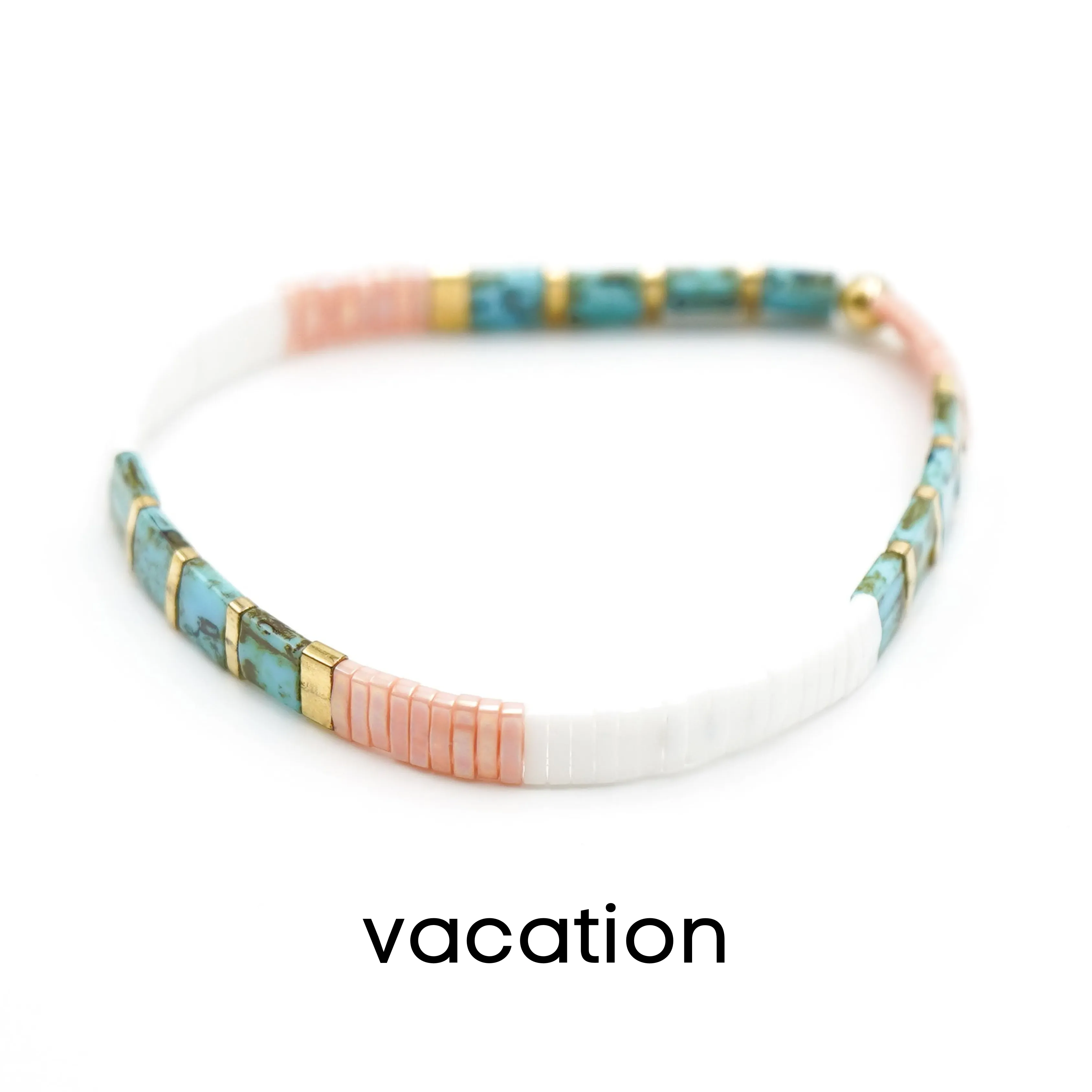 BOHO SUNRISE - Tila Bead Bracelets