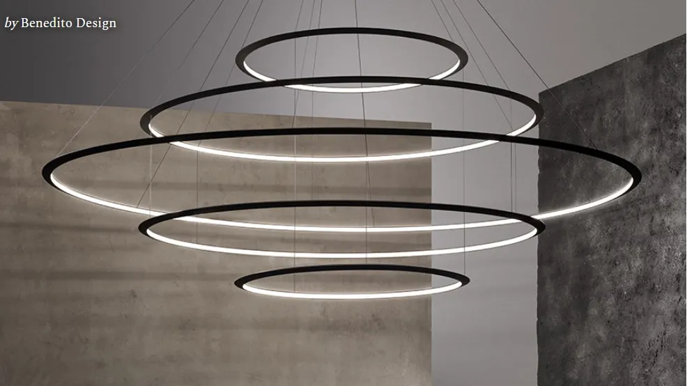 Bover CIRCULAR Pendant Lamp S/5L/120/200/300/200/120