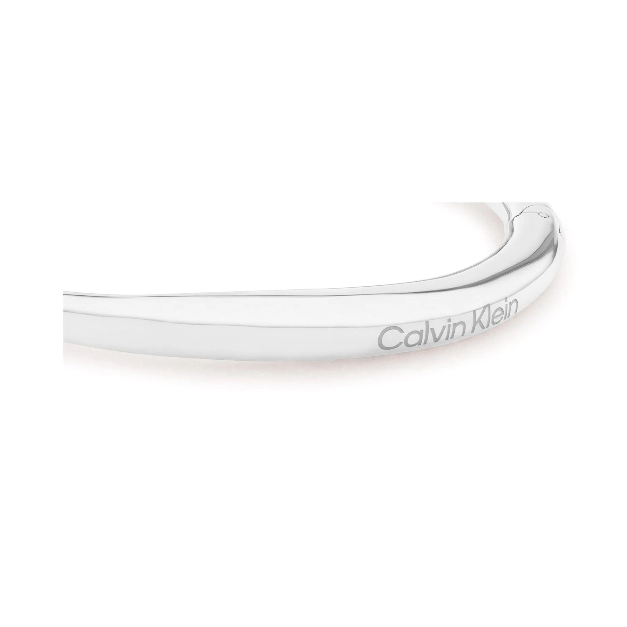 Calvin Klein Jewellery Stainless Steel Women's Hinge Bangle - 35000349