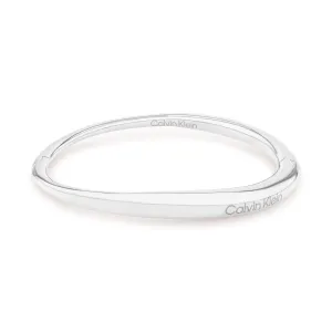 Calvin Klein Jewellery Stainless Steel Women's Hinge Bangle - 35000349