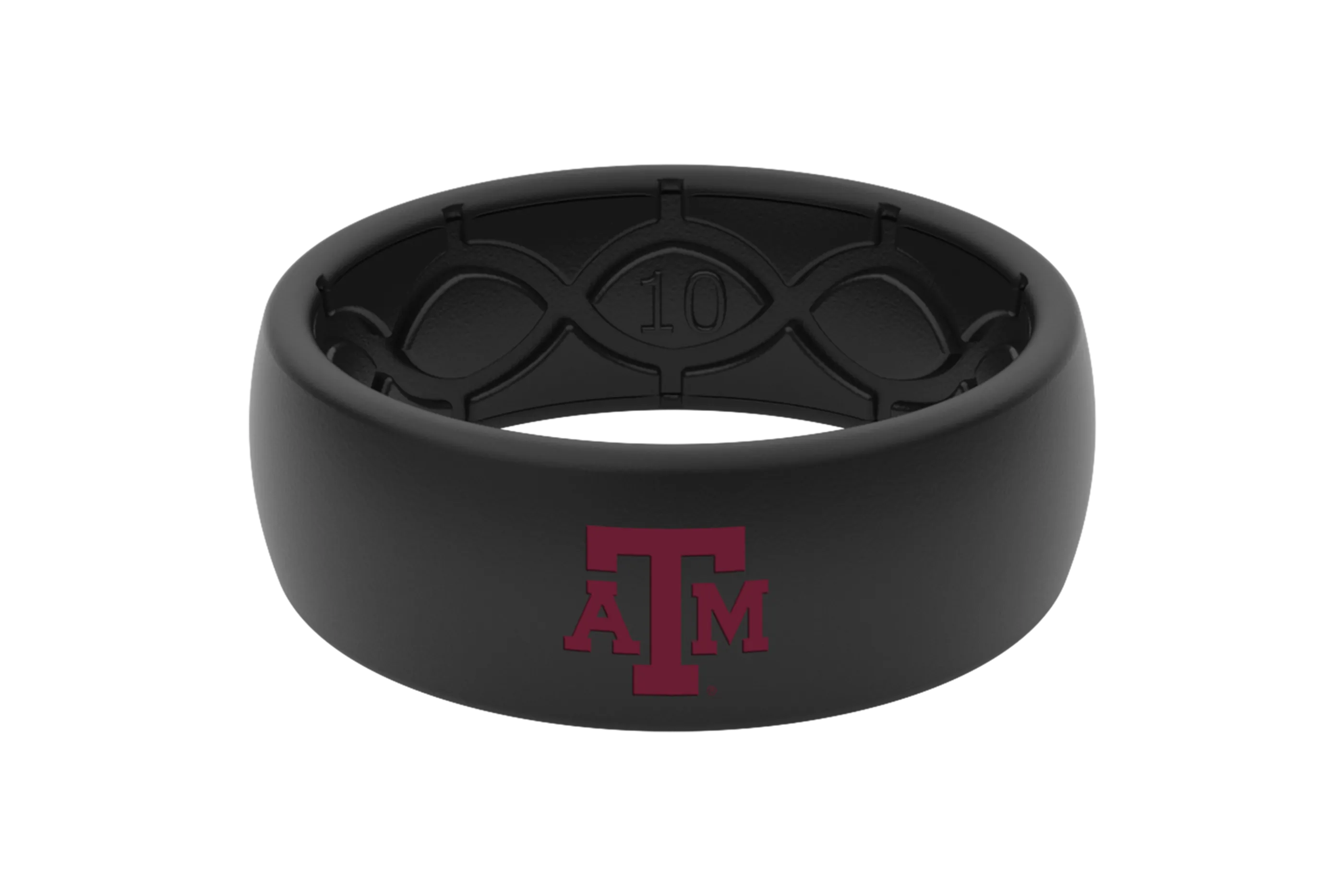 College Texas A&M Black & Color Ring