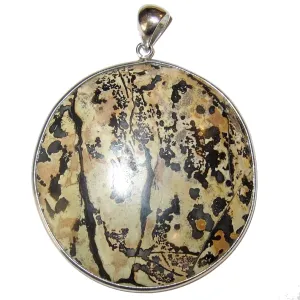 Dendritic Jasper Pendant Enchanting Landscape Crystal