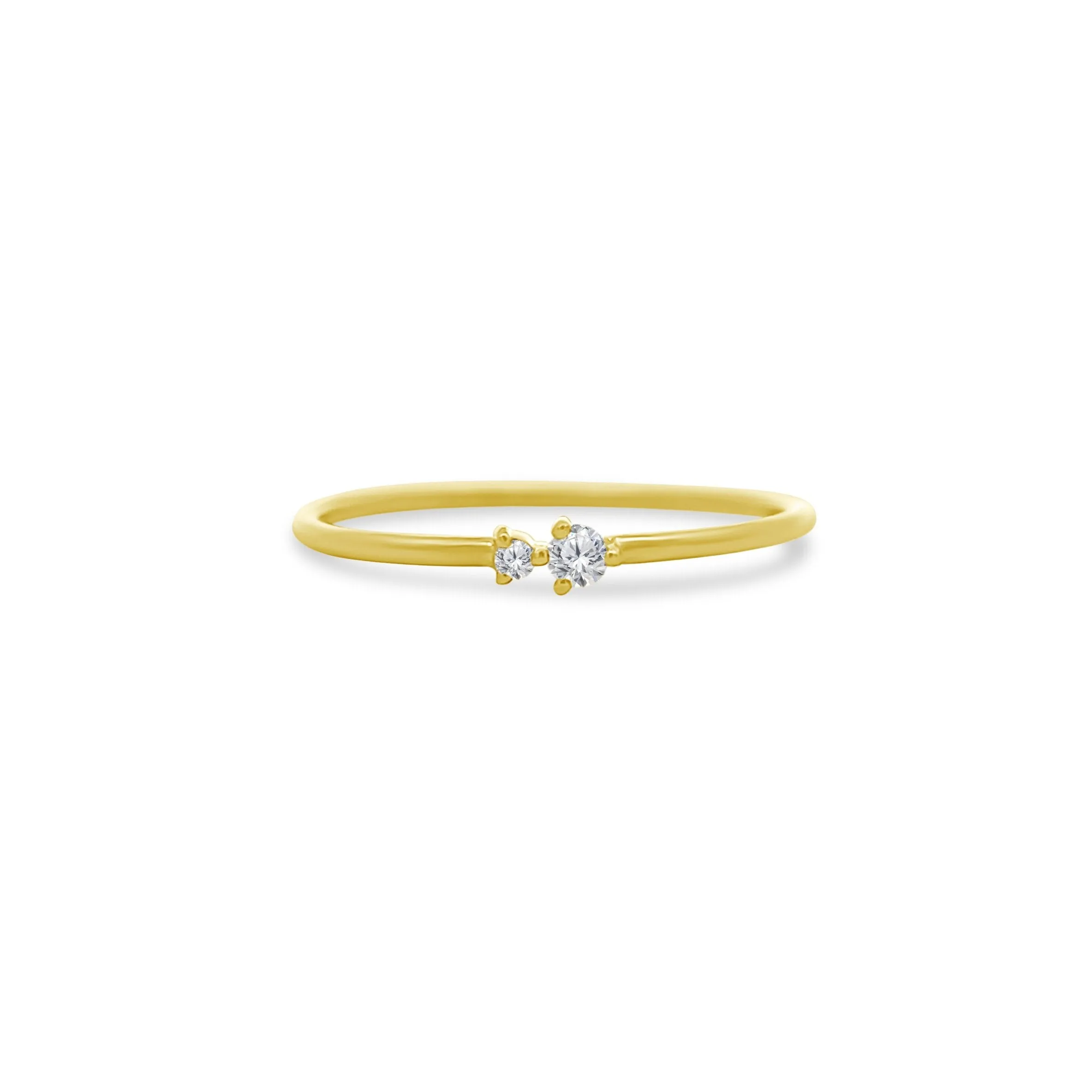 Diamond Duo Ring