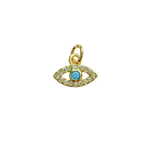 Eye Charm For Charm Necklace & Bracelet