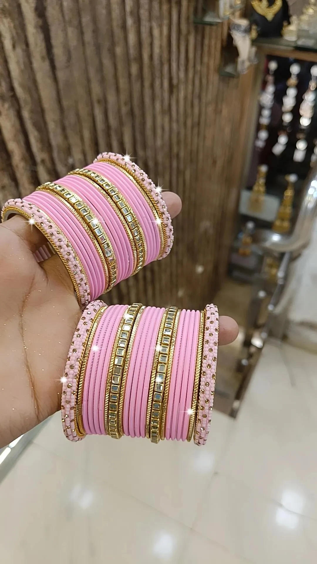 Glamorous Pakistani Bangles Set Engagement Perfection