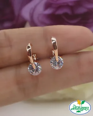 GRACEFUL SPARKLE DIAMOND EARRINGS