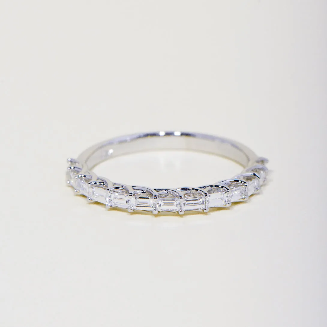 Lab Created Baguette Diamond Ring