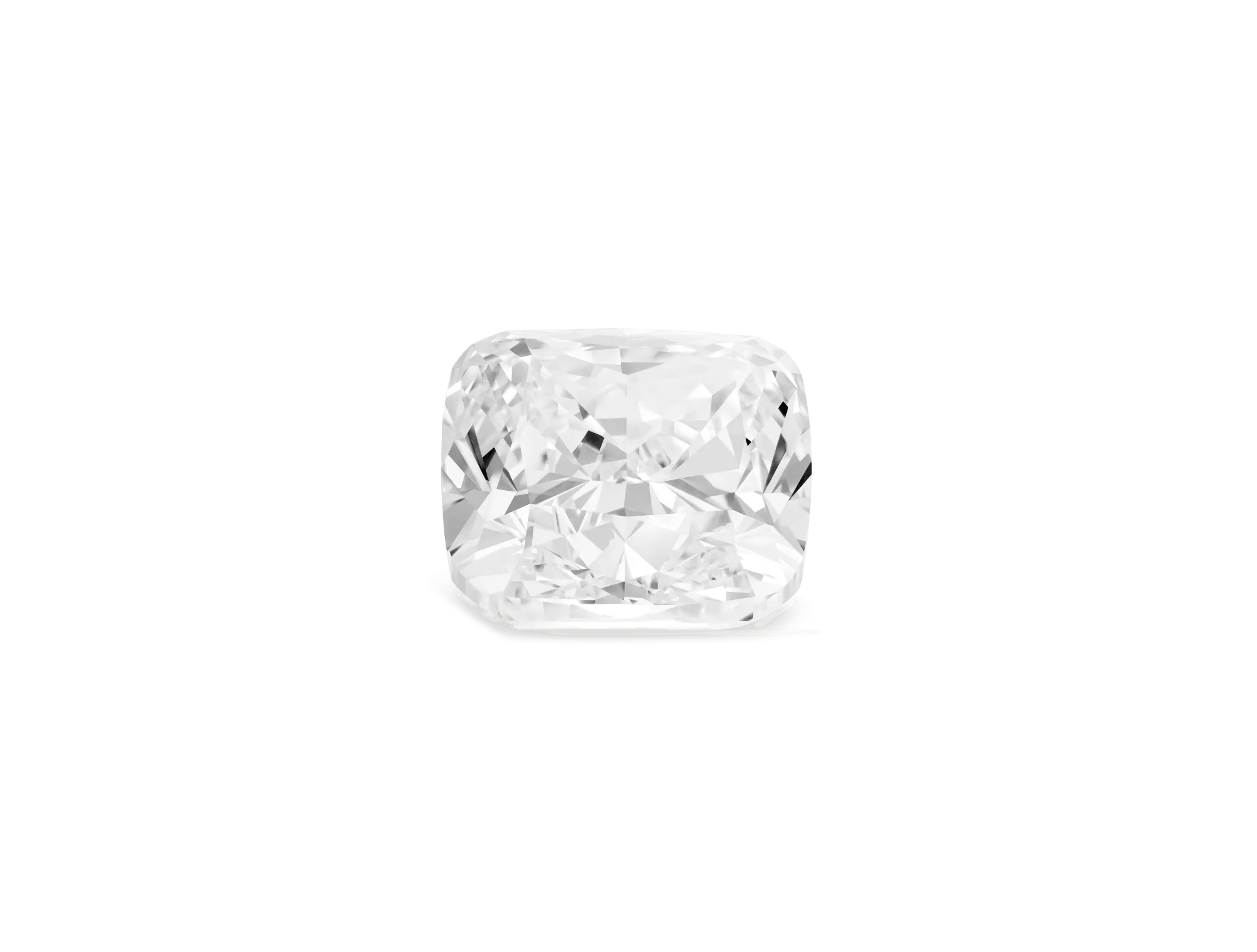 Lab-Grown Loose 2¾ct. Cushion Cut Diamond | White