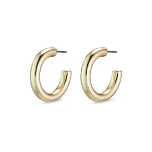 Maddie Pi Hoops | Gold Plated