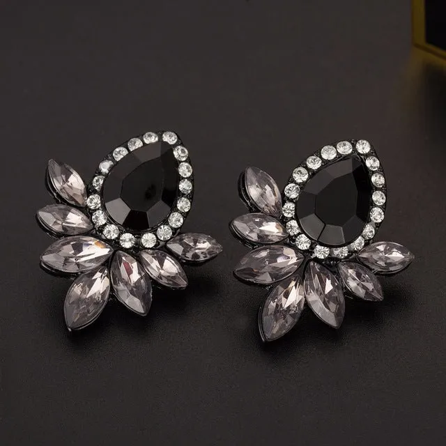 New Fashion Rhinestone Stud Earrings