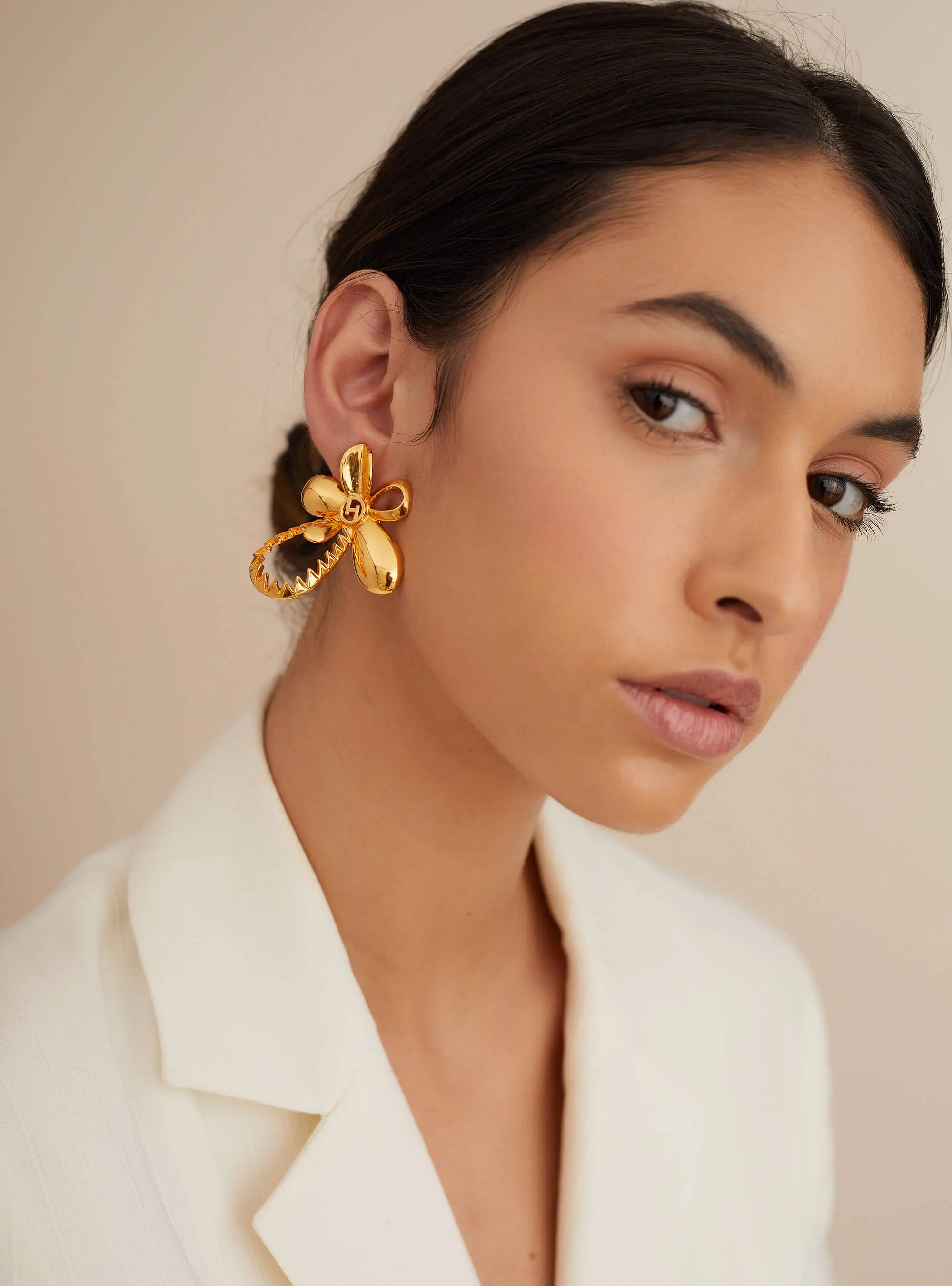 OH Poppi Tuberose Stud Earrings