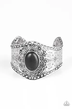 Paparazzi Bracelet ~ Mojave Majesty - Black