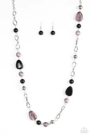 Paparazzi Necklace ~ Lost Safari - Black