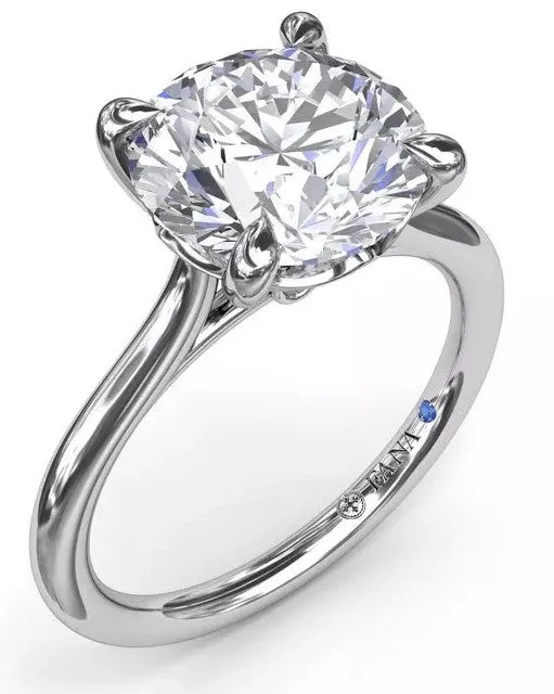 Precious Solitaire Diamond Engagement Ring