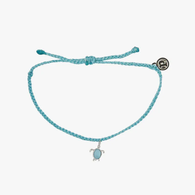 Pura Vida Charity Save The Sea Turtles Charm Bracelet Various Colours