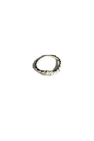 Silver Roca Wave Ring