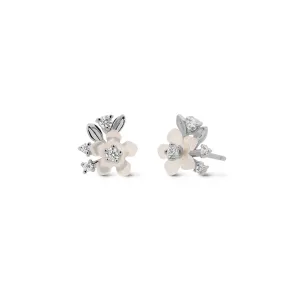 Silver Victoria Studs