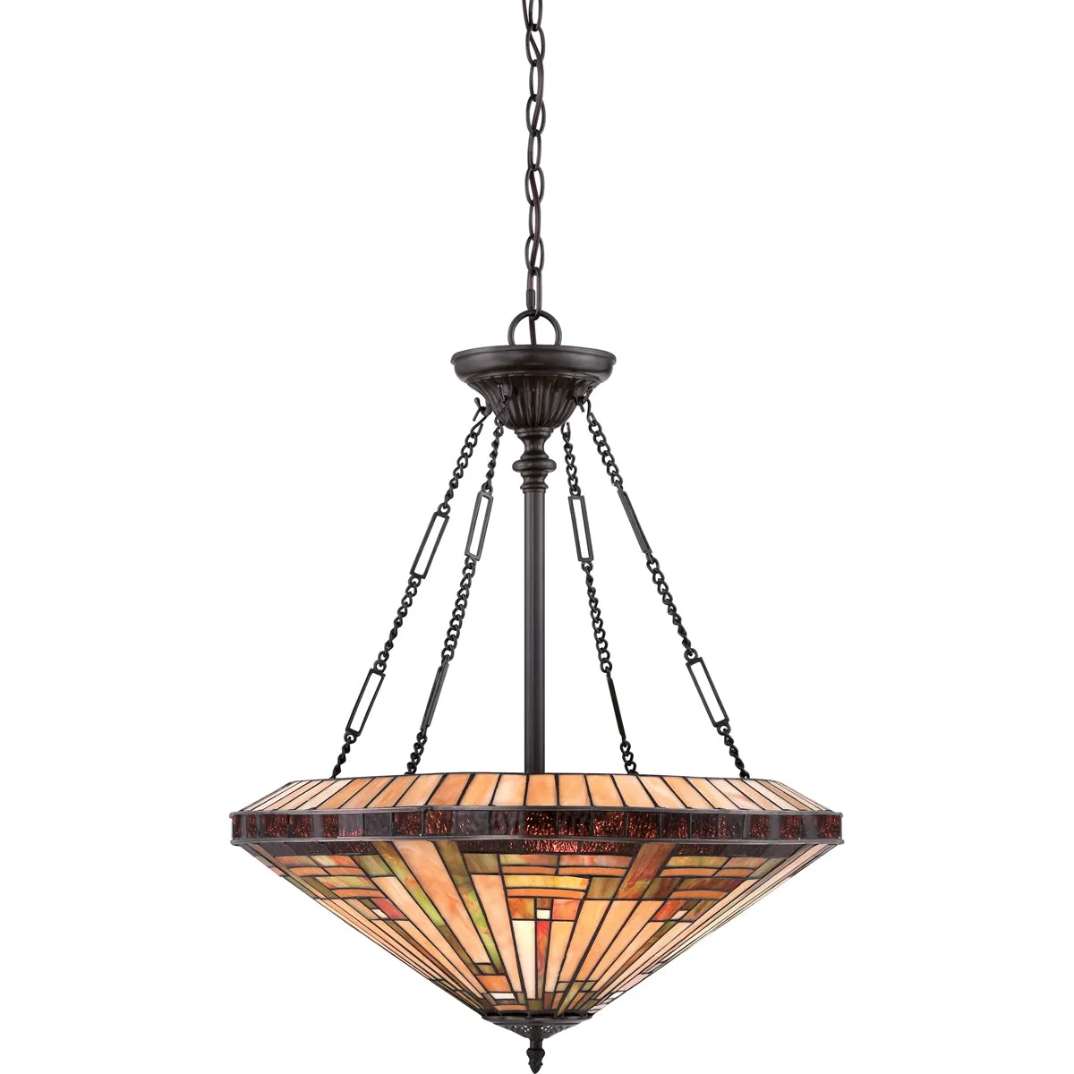 Stephen 4-Light Pendant in Vintage Bronze