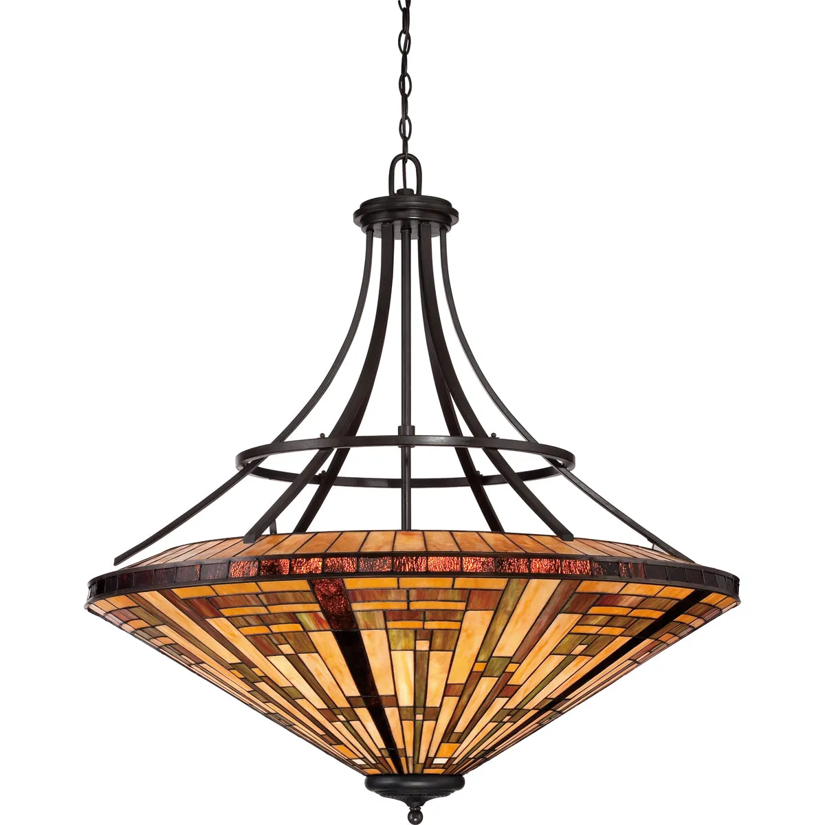 Stephen 8-Light Pendant in Vintage Bronze