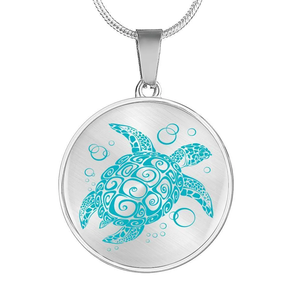 The Sea Turtle Twist Necklace