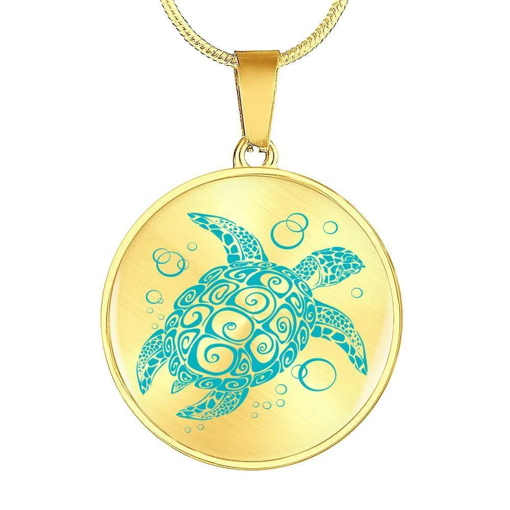 The Sea Turtle Twist Necklace