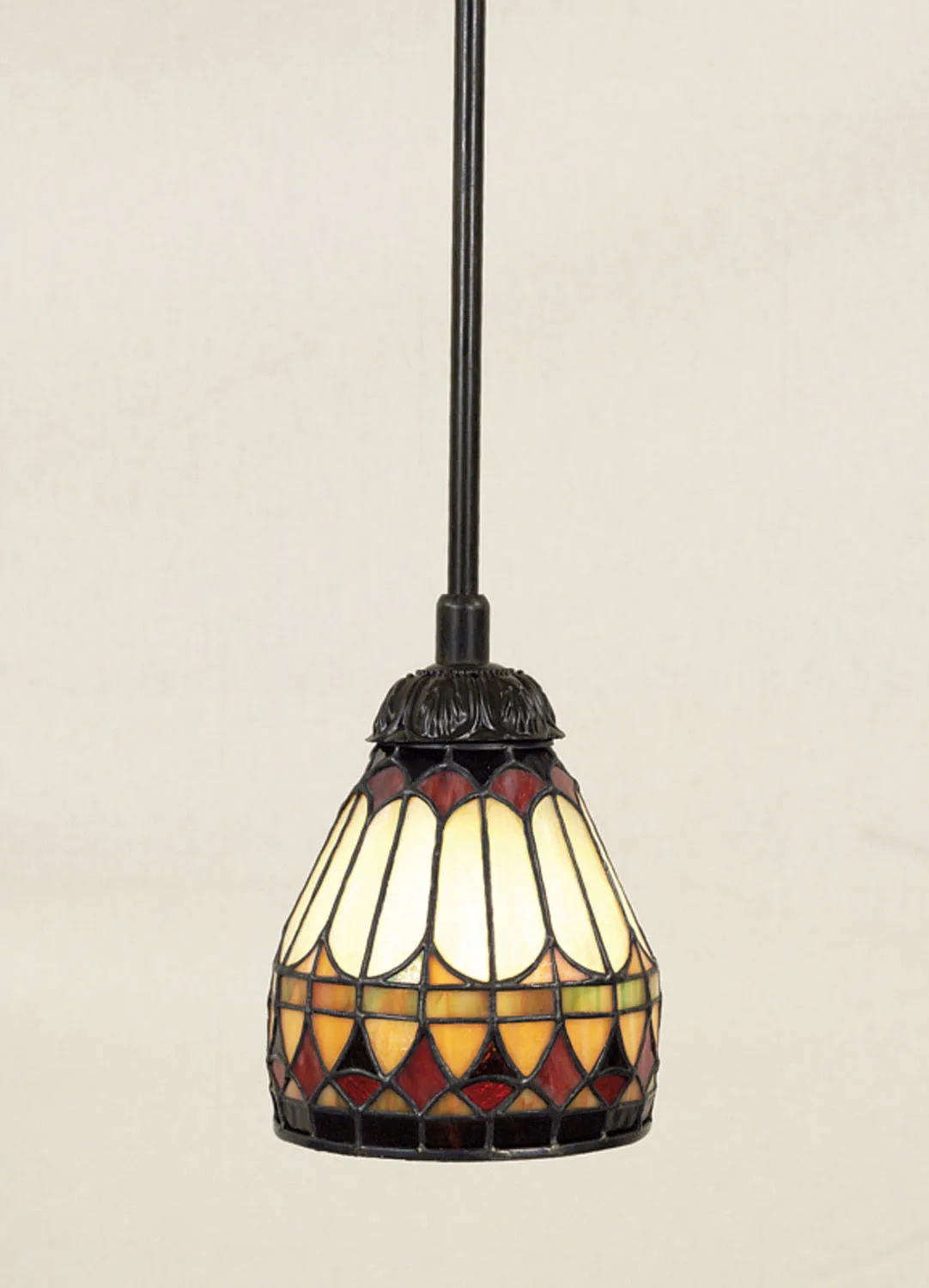 West End 1-Light Mini Pendant in Vintage Bronze